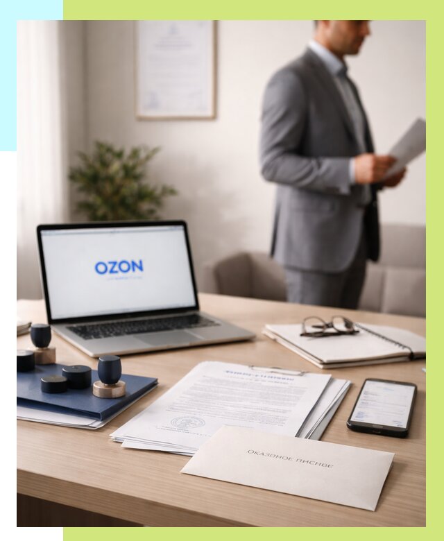 Отказное письмо для Ozon в Валуйках от 3726 р. | Сертэкс